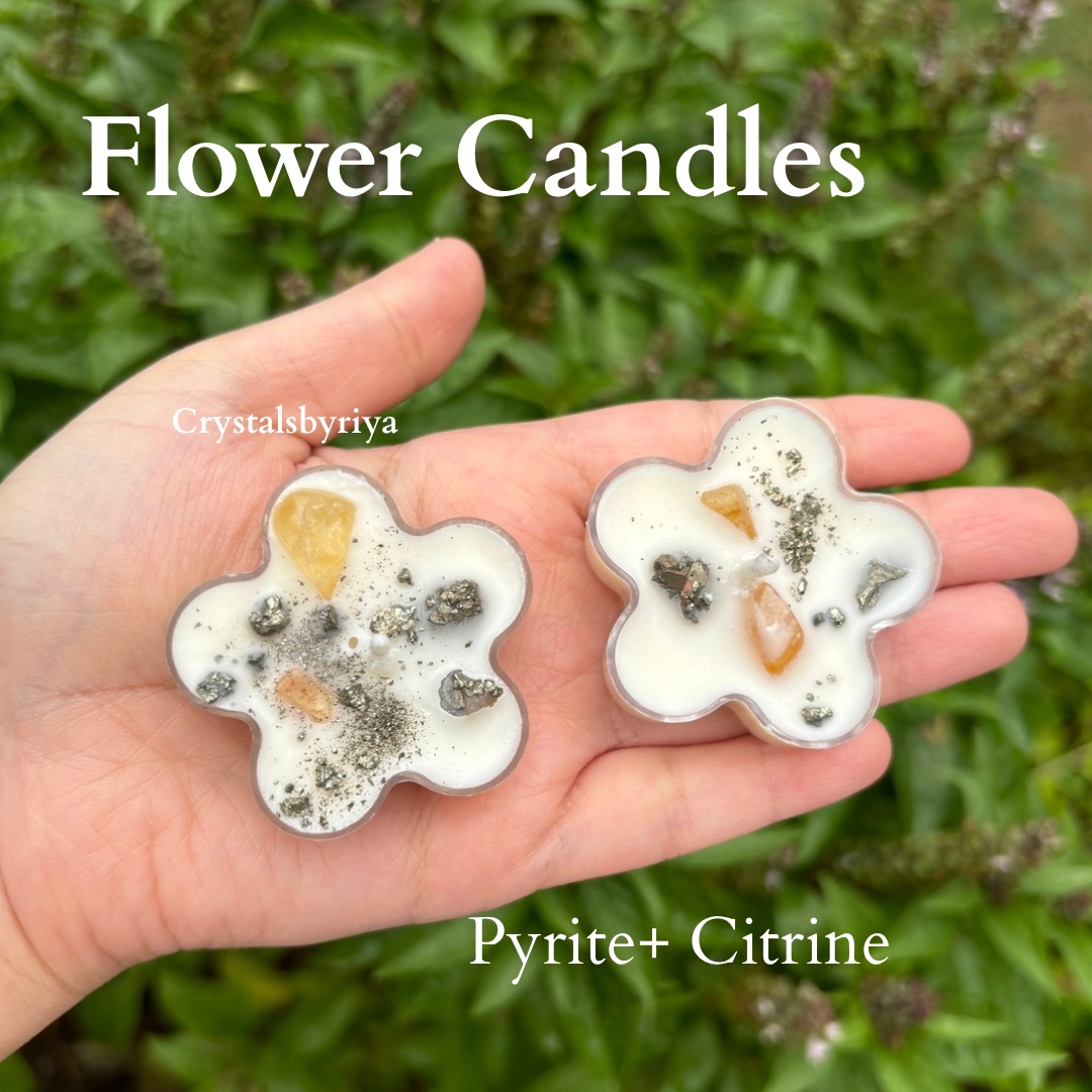 Flower Shape Candles